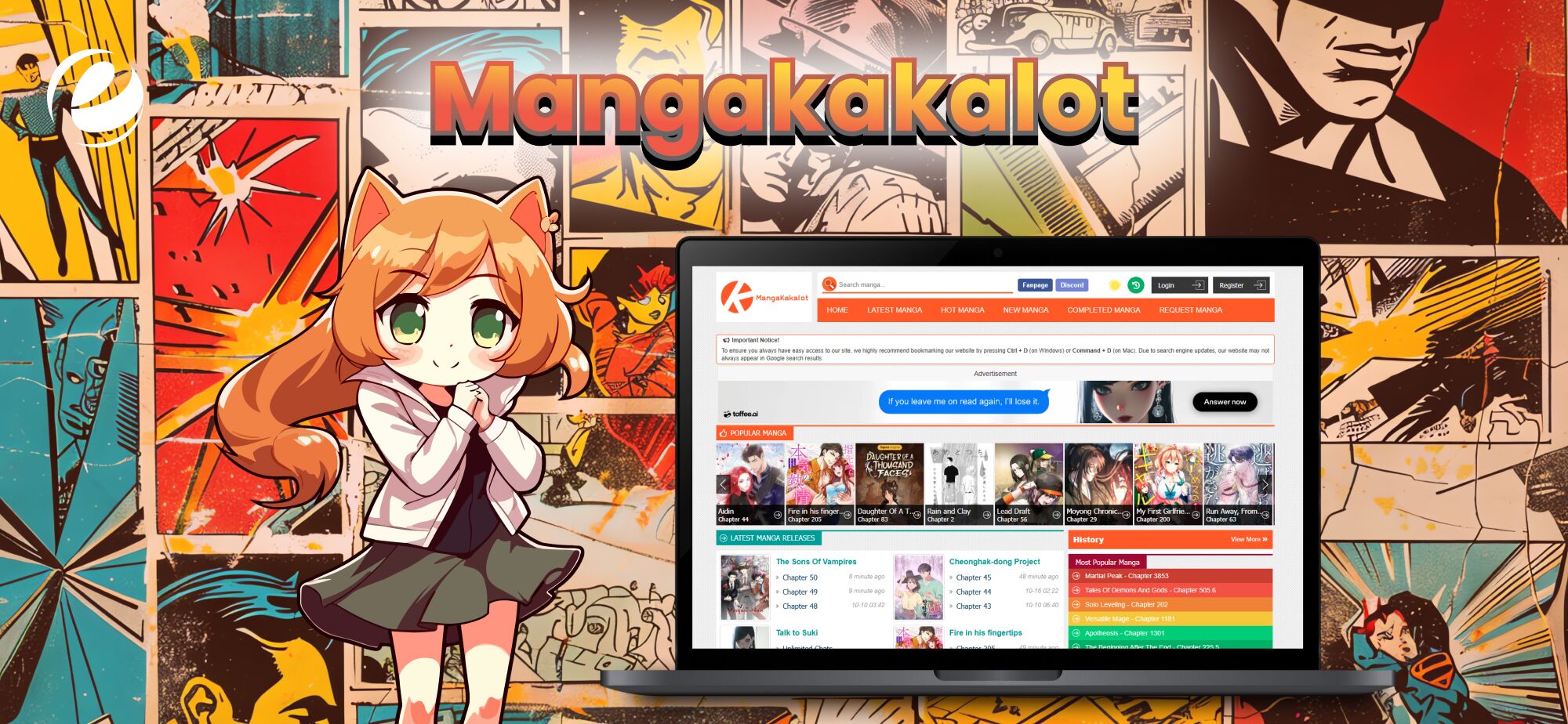 Discover Mangakakalot and TCB Scans for Manga Lovers